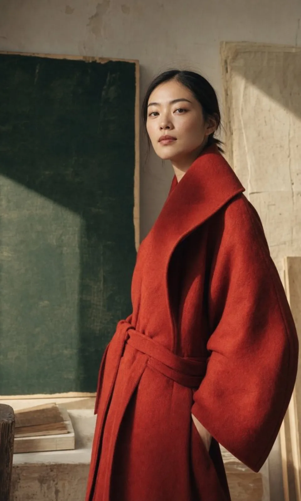 필름 톤으로 표현한 인물 클로즈업, 자연광과 얕은 피사계 심도가 특징인 시네마틱 인물 사진